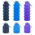 Imagem do Garrafa De Água De Silicone Portátil, Garrafas De Esporte Dobráveis, Copos De