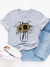 Camiseta de manga curta casual - Casa Xique Xique