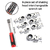 Chave catraca Cabeça desmontavel Ratchet Wrench