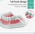 300 pçs dental flosser varas palitos de dentes com linhas ultra fino dente pica