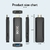 DQ06 ATV Mini TV Stick, Android 12, Allwinner H618, Quad Core, Cortex A53, supor na internet