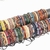 Atacado 10/20/30/50/100 pçs/lote pulseiras de couro vintage para mulheres estil - comprar online