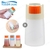 Imagem do 1/4PCS Ajustável Sal Dispenser Garrafa Condimentos Recipiente Açúcar Pode Spi
