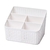 Multifuncional Rattan Basket Organizer, Desktop Storage Box, Plástico Doméstic - loja online