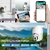 Câmera De Vigilância De Segurança À Prova D' Água, Câmera De Rede WiFi,