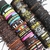 Atacado 10/20/30/50/100 pçs/lote pulseiras de couro vintage para mulheres estil - comprar online