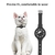 Silicone Anti-Lost Pet Collar, Posicionamento ajustável Collar, Apple Airtag, C - Casa Xique Xique