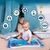 Tapete Baby Water Mat Almofada Inflável Infantil Toddler Water Play Mat para Cr