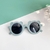 Cartoon Bear Shape Round Sunglasses for Children, Cute Leopard, Double Color, Cl - comprar online