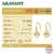 925 prata 18k ouro água brinco gota para mulheres, acessórios jóias, moda