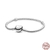925 Sterling Silver Pulseira em Forma de Coração, adequado para Pandora, Bucke