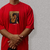 Camiseta Vermelha “Thug Life” na internet
