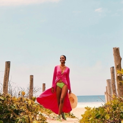 Longo UV Barrado - comprar online