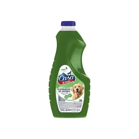 ELIMINADOR DE ODORES CASA E PETS VERDE 2L
