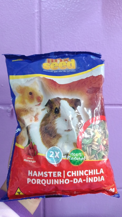 MIX SEED HAMSTER I CHINCHILA I PORQUINHO-DA-ÍNDIA 400GR