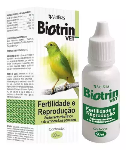 BIOTRIN VET FERTILIDADE E REPRODUÇÃO 20ML