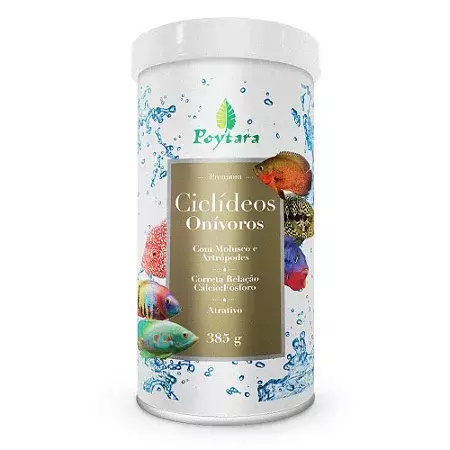 POYTARA CICLIDEOS ONIVOROS 385g