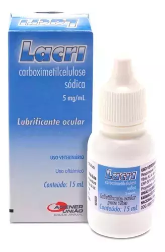 LUBRIFICANTE OCULAR LACRI AGENER 5MG/15ML