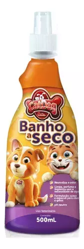 BANHO A SECO CATDOG PARA CÃES E GATOS 500ML