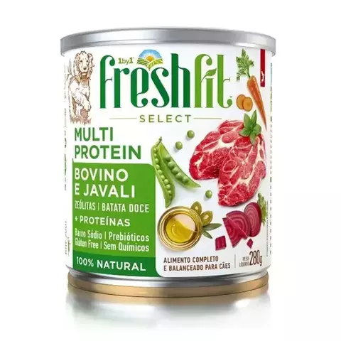 LATA SPIN FRESH FIT MULTI PROTEIN BOVINO E JAVALI 280G