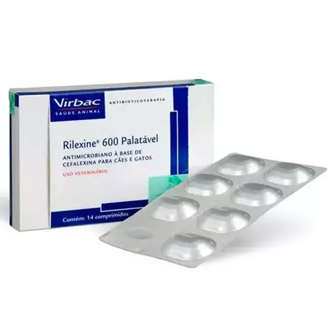 RILEXINE 600MG C/14 COMPRIMIDOS VIRBAC