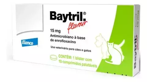 BAYTRIL FLAVOUR 15MG BLÍSTER C/10 COMP ELANCO