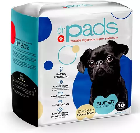 TAPETE HIGIENICO DR PADS 80X60 - 30UN