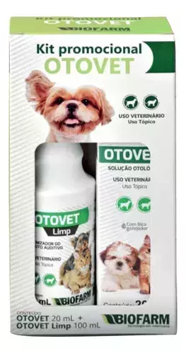 KIT OTOVET 20ML + LIMP 100ML