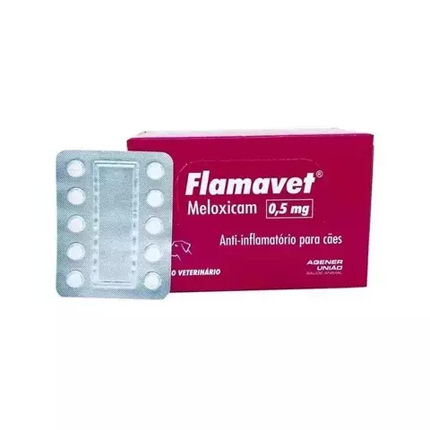 FLAMAVET 0,5MG AGENER COM 10 COMPRIMIDOS