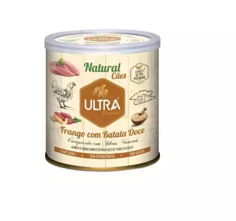 ULTRA GOURMET NATURAL CÃES SABOR FRANGO COM BATATA DOCE 300GR