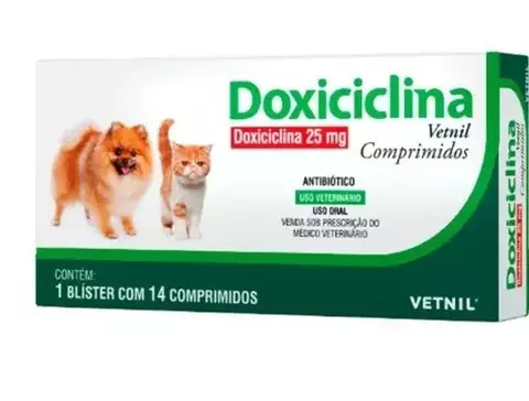 DOXICICLINA 25MG 14 COMPRIMIDOS