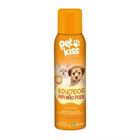 PET KISS EDUCADOR PIPI NÃO PODE 150ML/112G