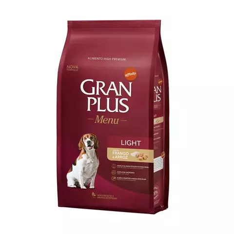 GRAN PLUS CAES LIGHT ADULTOS MÉDIO/GRANGE 15KG