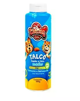 TALCO CATDOG CÃO E GATO MACHO 100GR