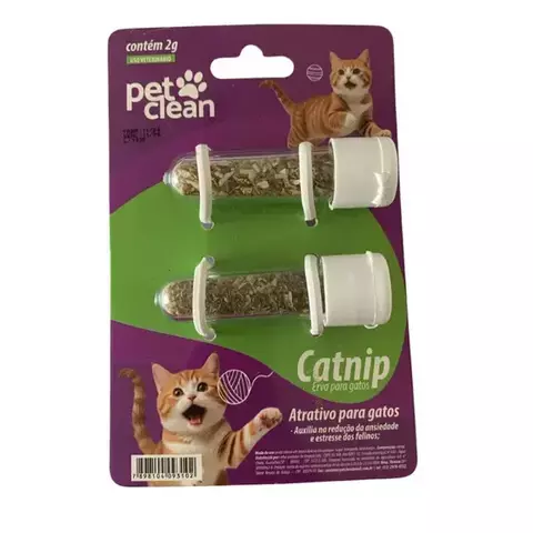 PET CLEAN CATNIP ATRATIVO PARA GATOS ERVA 2G