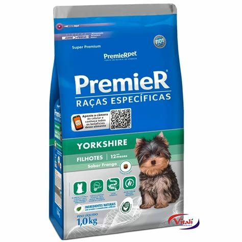 PREMIER RAÇAS ESPECÍFICAS CAES FILHOTE YORKSHIRE 1KG