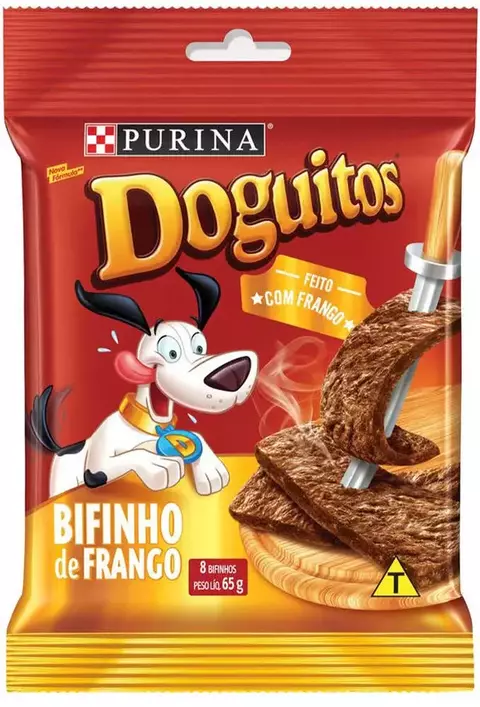 DOGUITOS FRANGO BIFINHO 65G