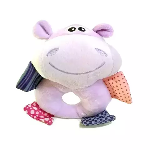 MORDEDOR DE PELÚCIA PARA CÃES - HIPOPÓTAMO (DOG116) DOG TOY