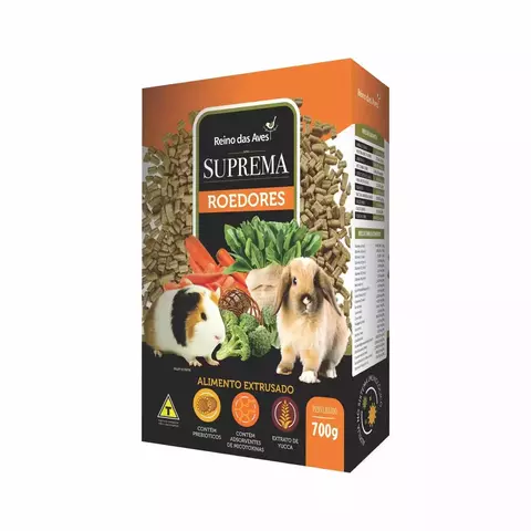 SUPREMA ROEDORES REINO DAS AVES 700G