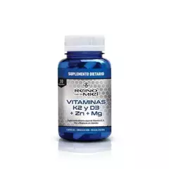 Vitaminas K2 y D3 + Zn + Mg