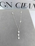 Gravatinha entremeio corações 40+5cm - comprar online