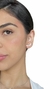 Brinco ear cuff zircônias redonda e retangular 19mm - comprar online