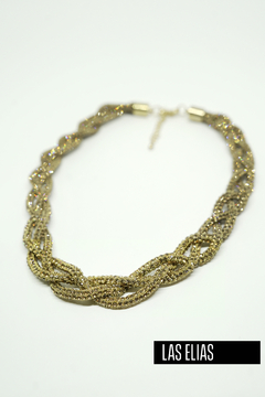 COLLAR TRENZA ORO
