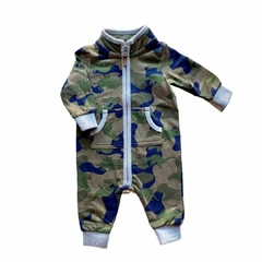 CARTER´S JUMPSUIT ALGODÓN RUSTICO "CAMUFLADO"