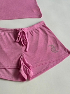 Conjunto remera + short Juicy Couture - Pink Luján