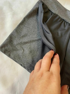 Short gym cinza P - Repassei, você quer?