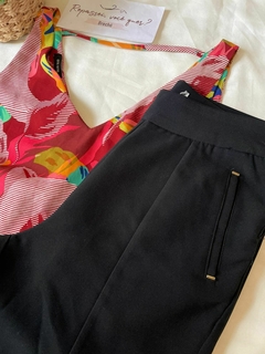 Calça social preta P