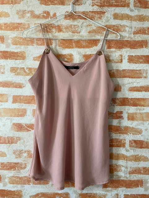 Blusa de alça rosa M - comprar online