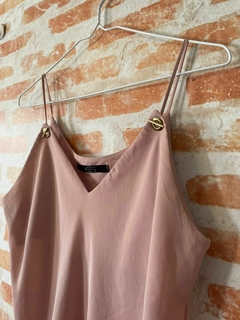 Blusa de alça rosa M - loja online