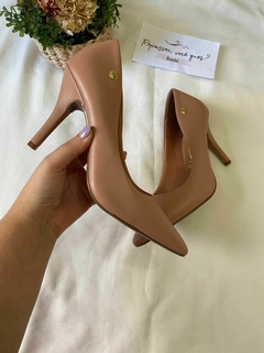 Scarpin nude T37 Vizzano na internet